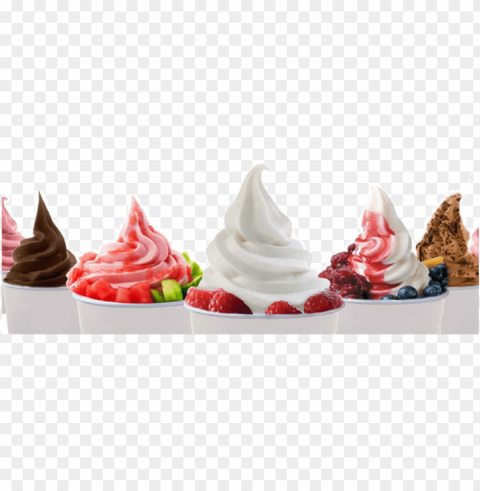 with the era of frozen yogurt we have developed a product - frozen yogurt Isolated Object with Transparent Background PNG