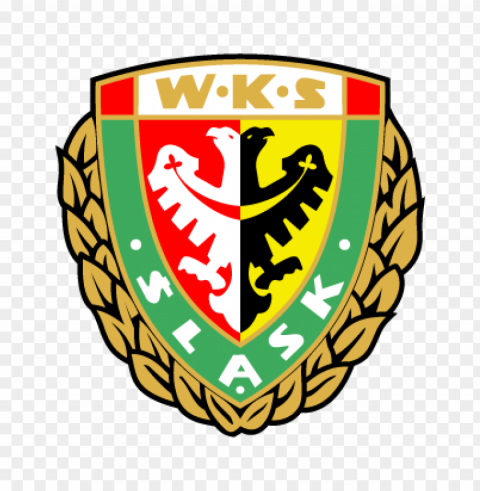 wks slask wroclaw sa vector logo Clear PNG file