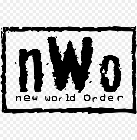 wo - new world order Transparent Cutout PNG Isolated Element