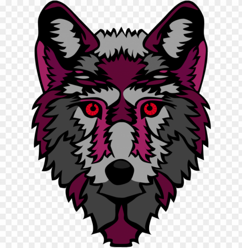 wolf head stylized - cartoon clipart gray wolf wolf face PNG files with no backdrop pack PNG transparent with Clear Background ID 986d1012