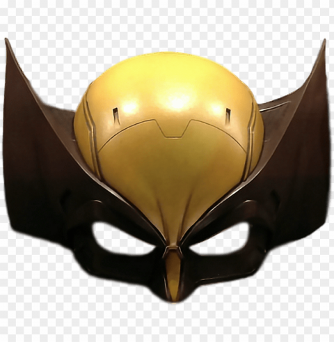 wolverine xmen logan marvel superhero mask - wolverine mask Transparent Background PNG Isolated Item