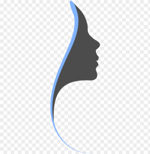 woman face logo vector - logo HighQuality Transparent PNG Element