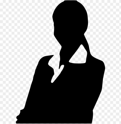 woman shadow PNG Image Isolated with Transparency