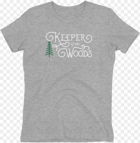women's keeper of the woods tee - active shirt PNG images with no background comprehensive set
