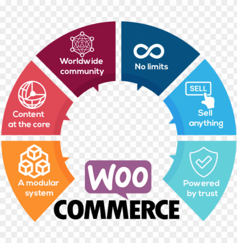 Woo Commerce Infographic - Woocommerce Developer Transparent PNG Graphic Isolated On Clear Backdrop