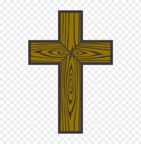 wood cross vector logo free download Transparent PNG art
