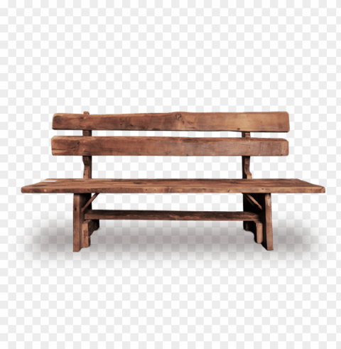 wooden bench HighQuality Transparent PNG Isolated Element Detail