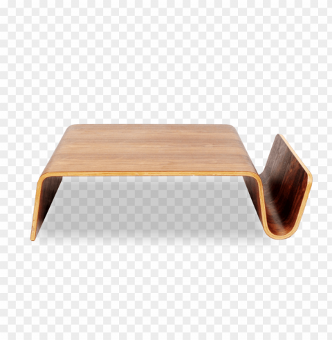wooden bench Isolated Character in Clear Transparent PNG