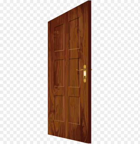 wooden door clip art - wooden doors clipart HighQuality Transparent PNG Isolated Element Detail