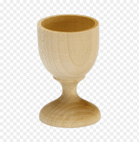 wooden egg cup Isolated Subject on HighQuality Transparent PNG