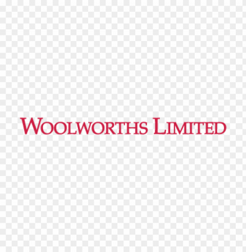woolworths limited logo vector Isolated Subject on HighResolution Transparent PNG