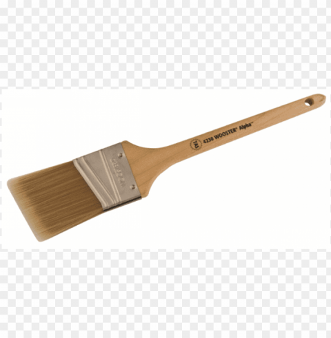 wooster 4230-1 12 alpha thin angle sash paint brush PNG files with clear background