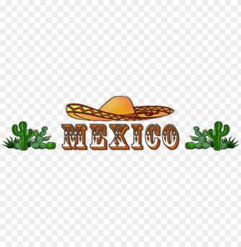 word mexico clipart - mexico word PNG Graphic Isolated with Clear Background