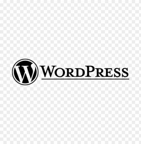 wordpress black vector logo free download Alpha channel PNGs