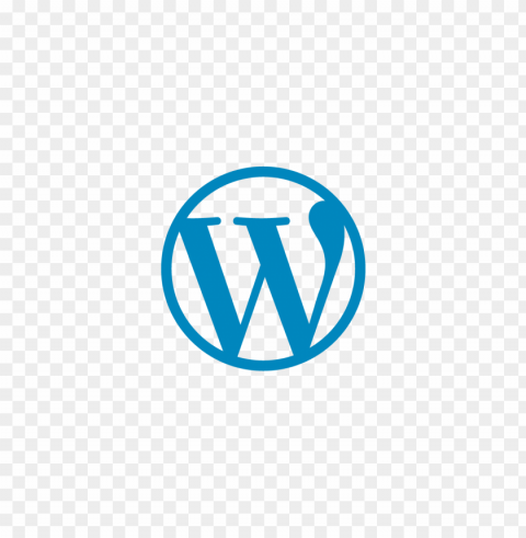 wordpress blue logo PNG images for banners