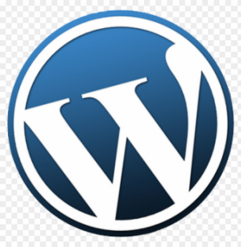  wordpress logo no Clean Background Isolated PNG Art - 53e601c2
