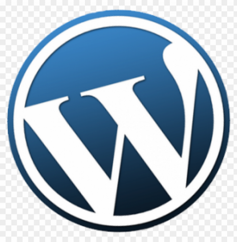 Wordpress Logo No Clean Background Isolated PNG Art