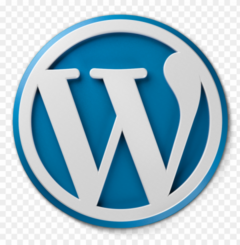  wordpress logo no Clear background PNG elements - b2b0b2ee