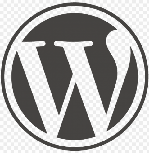 wordpress logo Transparent PNG images for design
