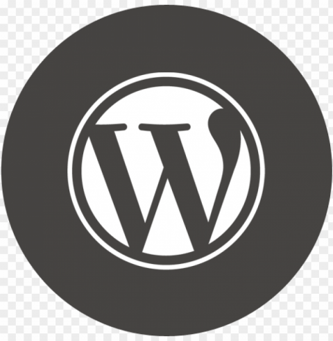  wordpress logo design Transparent PNG Isolated Illustration - c8172c01