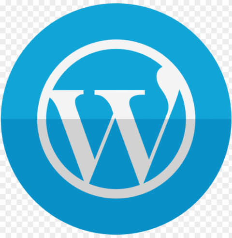  wordpress logo download Transparent PNG Isolation of Item - 50475455
