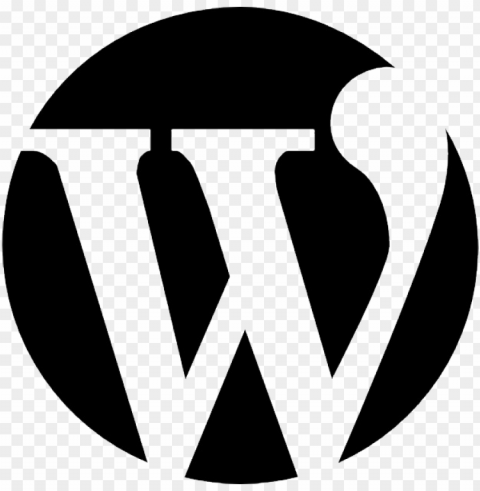 wordpress logo file Transparent PNG graphics library