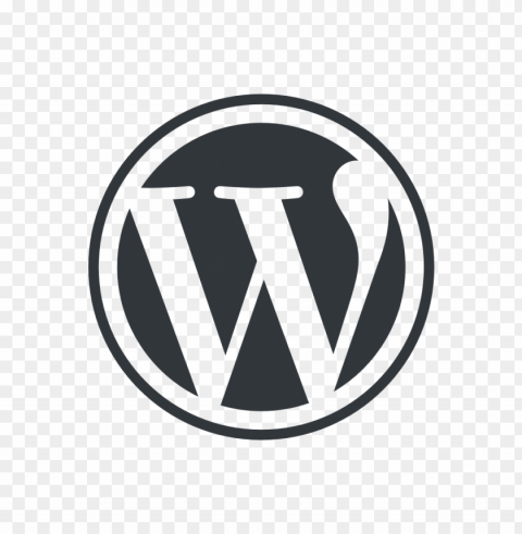 wordpress logo free Transparent PNG Isolated Subject