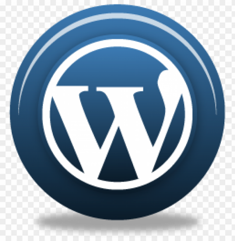 wordpress logo image Transparent PNG Isolated Design Element
