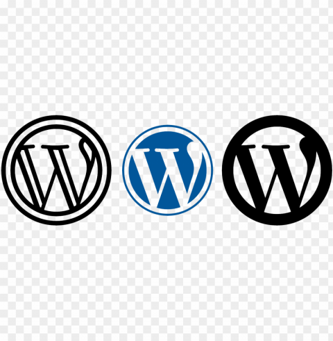 wordpress logo photo Transparent PNG vectors