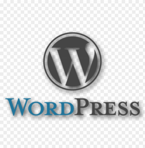 wordpress logo background photoshop Transparent PNG Isolated Graphic Element