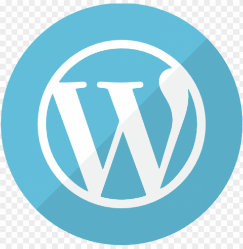 wordpress logo background Transparent PNG Image Isolation