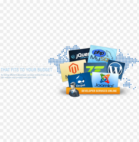 wordpress web developer with 1 to 3 years experience - website development banner ph PNG images with alpha channel selection