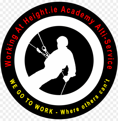 working at height academy & alti-service - working at heights logo PNG picture