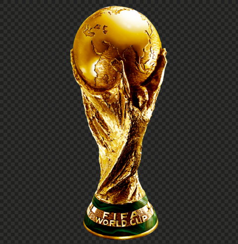world cup trophy Isolated Graphic Element in Transparent PNG