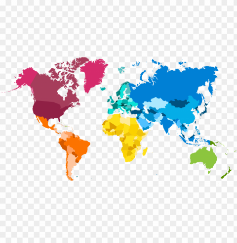 world map background image - world Transparent PNG Isolated Object