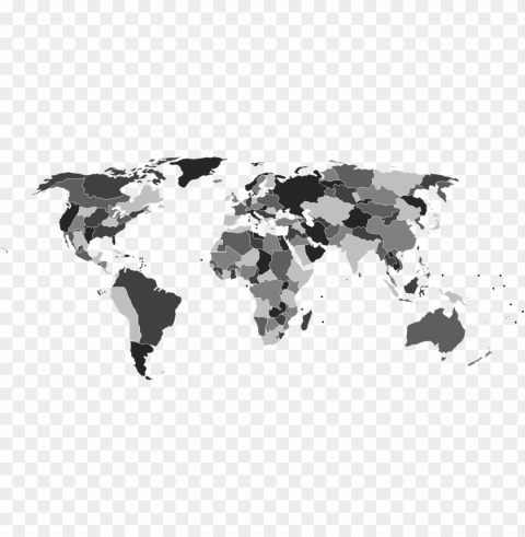 world map - mapamundi de la guerra fria HighResolution Transparent PNG Isolated Graphic