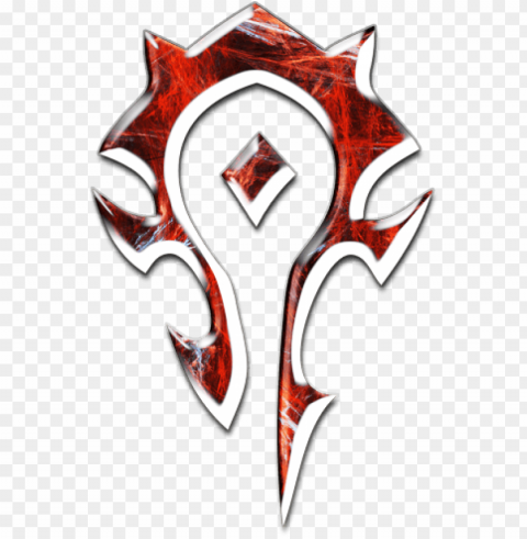 world of warcraft logo - world of warcraft horde logo Clear Background PNG with Isolation