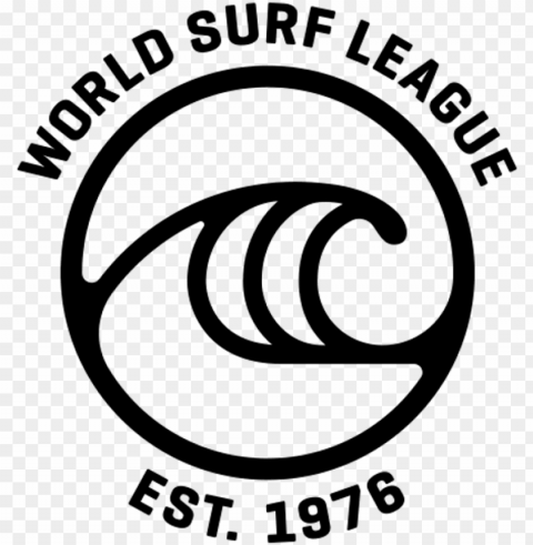 world surf league has new logo and new longboard tour - world surf league logo PNG Isolated Object with Clear Transparency