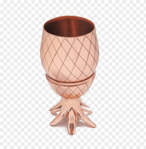 w&p design pineapple tumbler - w&p design pineapple tumbler 12 oz in copper Isolated Subject on HighQuality PNG