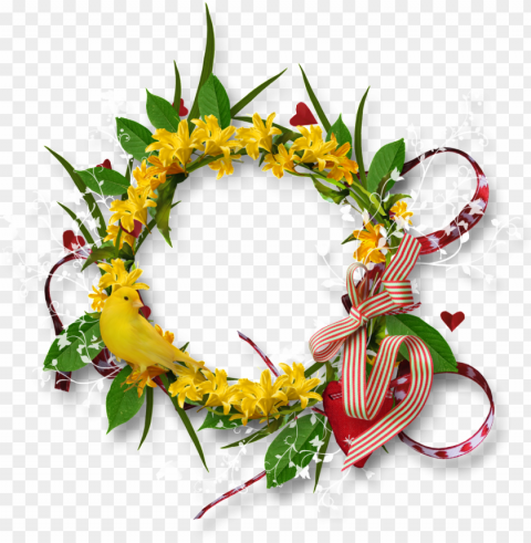 wreath border - flower PNG with clear transparency PNG transparent with Clear Background ID 5d158ea4