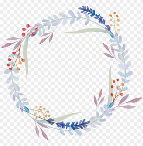 wreath watercolor painting stock photography flower - 'trust wall décor by sincere surroundings - 'trust Transparent PNG Illustration with Isolation