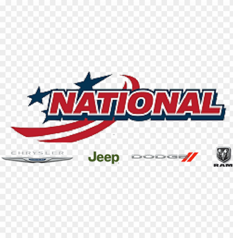 wsfl's rhyan@ national dodge chrysler jeep ram jacksonville - national dodge chrysler jeep ram logo PNG Graphic Isolated on Clear Backdrop