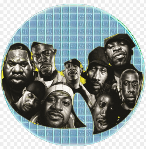 wu tang clan mural ClearCut Background Isolated PNG Graphic Element