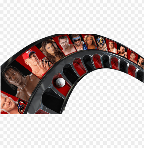 wwe raw rolet render - film Isolated PNG Item in HighResolution