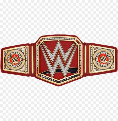 WWE Universal Champion Belt PNG with clear transparency