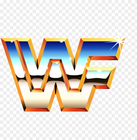 wwe wrestling logo - old school wwf logo PNG Image with Transparent Cutout