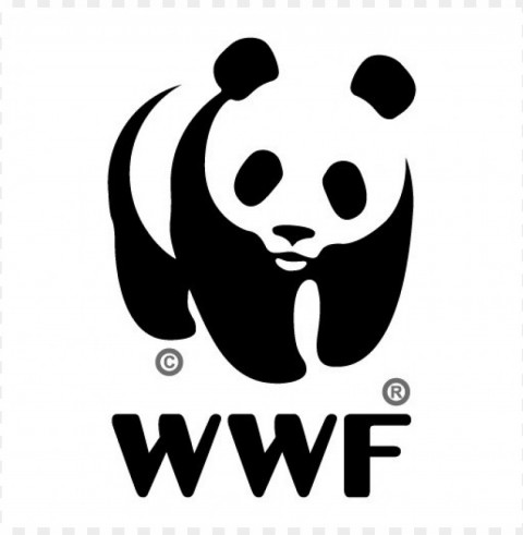 wwf world wildlife fund logo vector PNG Image with Isolated Transparency