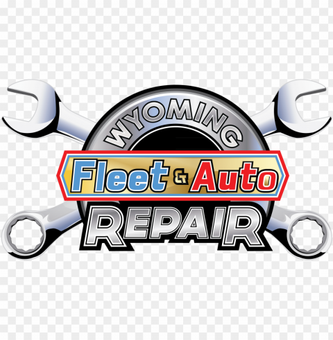 Wyoming Fleet  Auto Repair Banner Freeuse Download Clear Background PNG Isolated Graphic Design