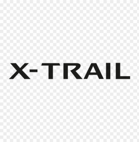 x-trail vector logo free download Transparent Background Isolated PNG Item