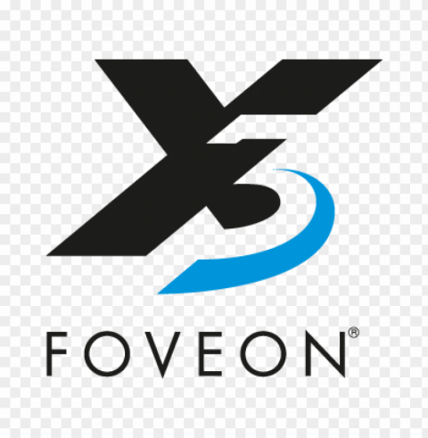 x3 foveon vector logo free PNG with no registration needed